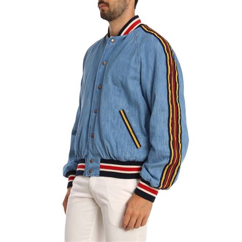 gucci men's denim|Gucci technical jackets for men.